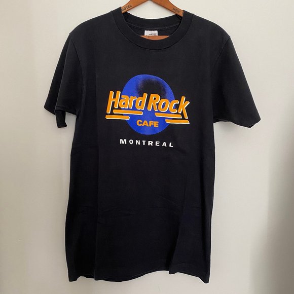 Vintage Other - vintage hardrock cafe montreal tshirt size medium